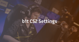 b1t CS2 Settings, Crosshair & Configs Guide