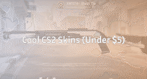 Best Cheap CS2 Skins: Cool Skins Worth Buying