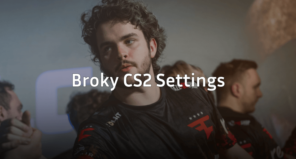 Broky CS2 Settings – Crosshair, Sensitivity & Config