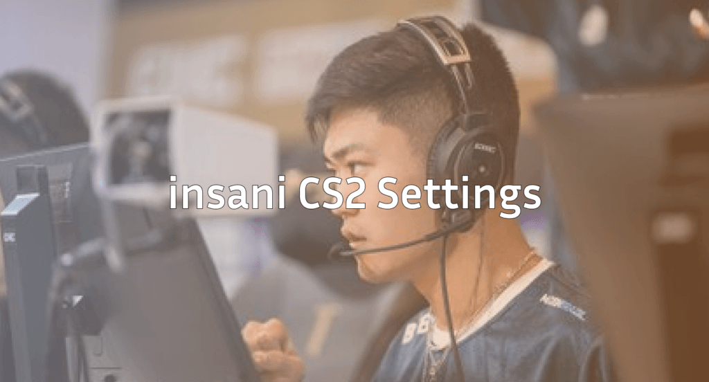 insani CS2 Settings Crosshair, DPI, Video & Keybinds