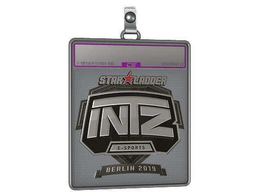 Sticker Slab | INTZ E-SPORTS CLUB (Foil) | Berlin 2019