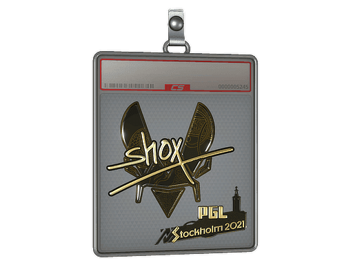 Sticker Slab | shox (Gold) | Stockholm 2021