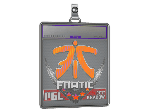 Sticker Slab | Fnatic (Holo) | Krakow 2017