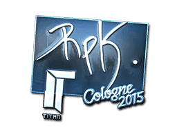 Sticker | RpK (Foil) | Cologne 2015