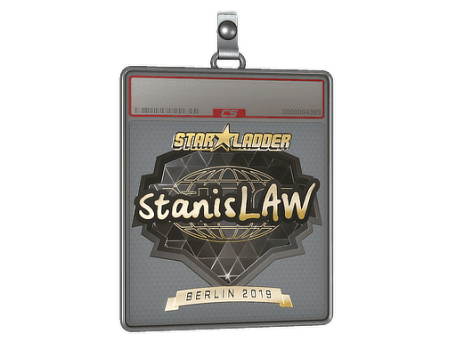 Sticker Slab | stanislaw (Gold) | Berlin 2019