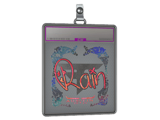 Sticker Slab | rain (Holo) | Austin 2025