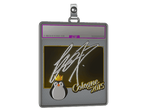 Sticker Slab | fox (Foil) | Cologne 2015