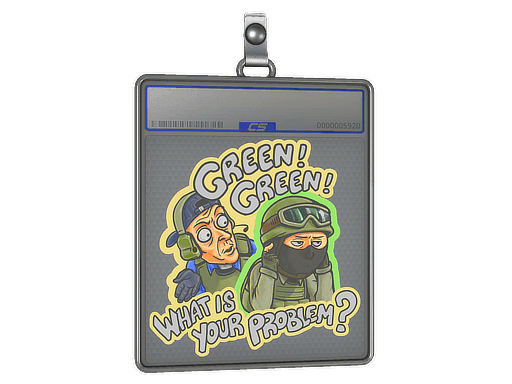 Sticker Slab | Green's Problem