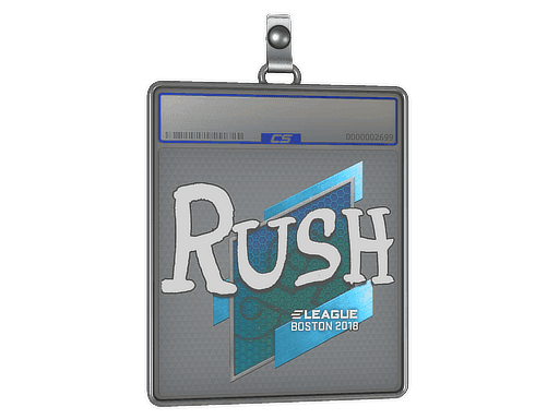Sticker Slab | RUSH | Boston 2018