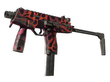 MP9 | Ruby Poison Dart - Field-Tested