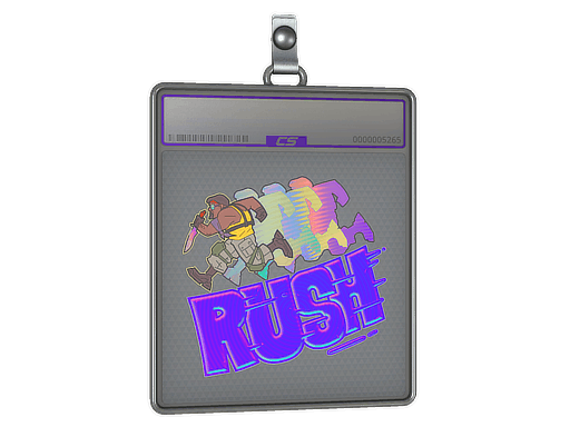 Sticker Slab | T Rush (Holo)