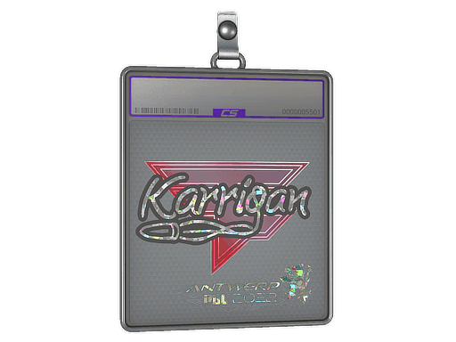 Sticker Slab | karrigan (Glitter) | Antwerp 2022