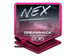 Sticker | nex (Foil) | Cluj-Napoca 2015