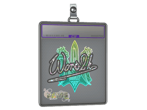 Sticker Slab | Woro2k (Glitter) | Paris 2023