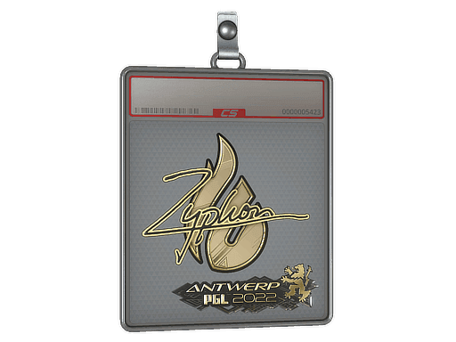 Sticker Slab | Zyphon (Gold) | Antwerp 2022