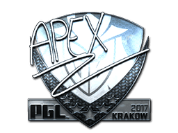 Sticker | apEX (Foil) | Krakow 2017