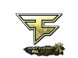Sticker | FaZe Clan (Gold) | Antwerp 2022