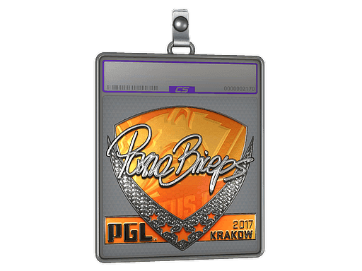 Sticker Slab | pashaBiceps (Foil) | Krakow 2017