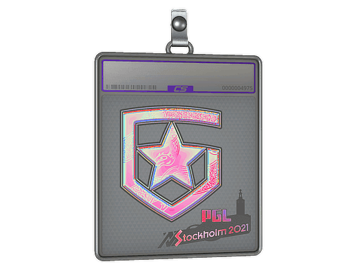Sticker Slab | Gambit Gaming (Holo) | Stockholm 2021