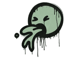 Sealed Graffiti | Puke