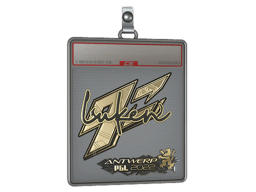 Sticker Slab | luken (Gold) | Antwerp 2022