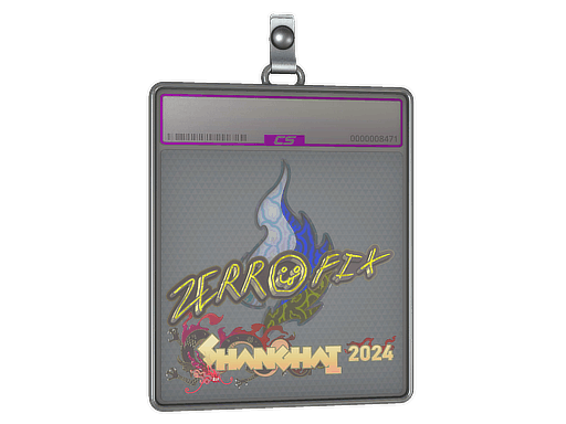 Sticker Slab | zeRRoFIX (Holo) | Shanghai 2024