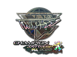 Sticker | Twistzz (Holo, Champion) | Antwerp 2022