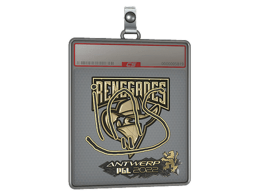 Sticker Slab | ins (Gold) | Antwerp 2022