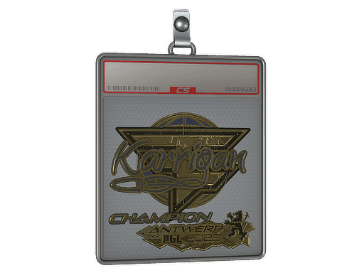 Sticker Slab | karrigan (Gold, Champion) | Antwerp 2022