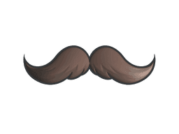 Sticker | Mustachio (Foil)