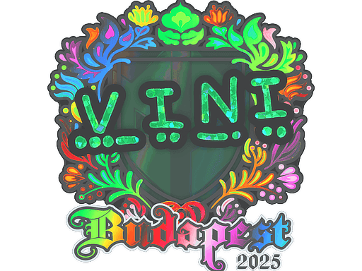 Sticker | VINI (Holo) | Budapest 2025