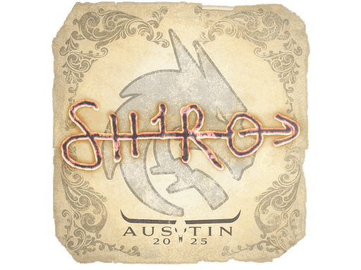Sticker | sh1ro | Austin 2025