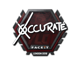 Sticker | xccurate | London 2018