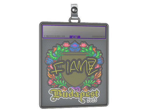 Sticker Slab | FlameZ (Embroidered) | Budapest 2025