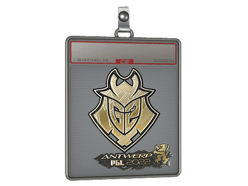 Sticker Slab | G2 Esports (Gold) | Antwerp 2022