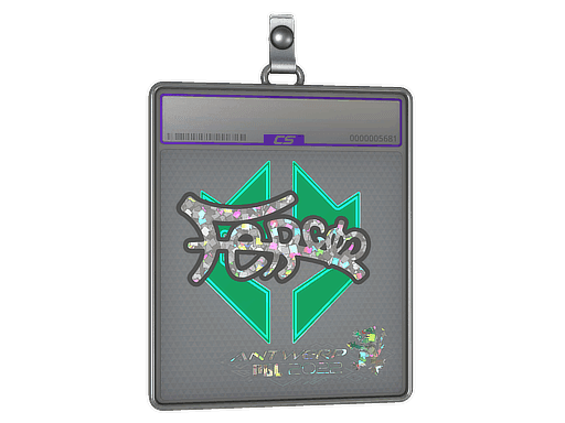 Sticker Slab | fer (Glitter) | Antwerp 2022