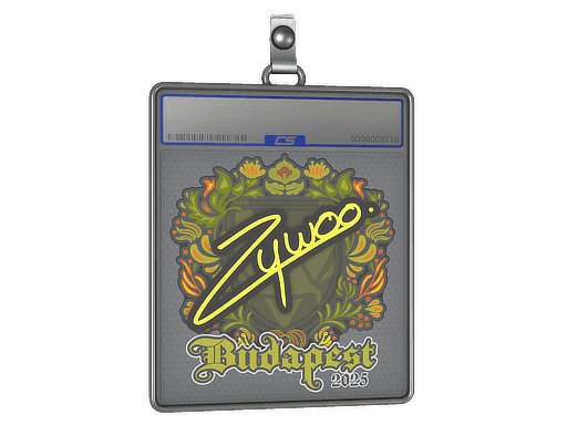 Sticker Slab | ZywOo | Budapest 2025