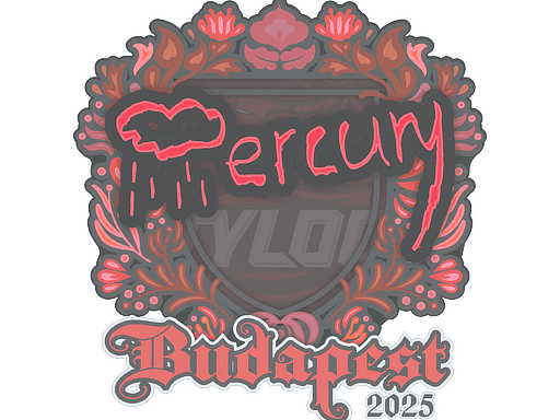 Sticker | Mercury | Budapest 2025