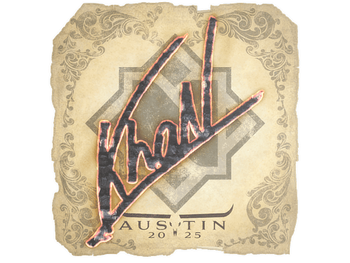 Sticker | khaN | Austin 2025