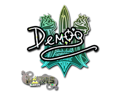 Sticker | DemQQ (Glitter) | Paris 2023