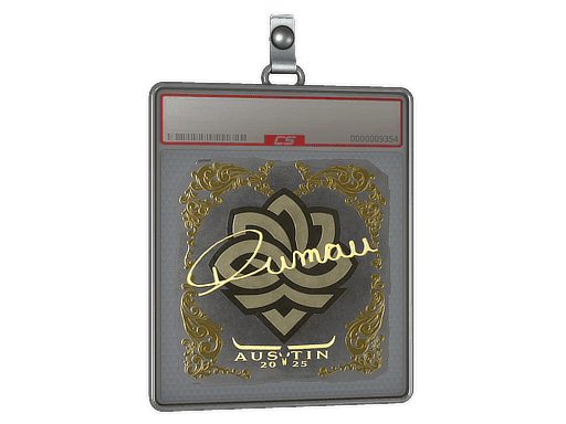 Sticker Slab | dumau (Gold) | Austin 2025