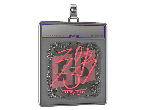 Sticker Slab | zorte (Foil) | Austin 2025