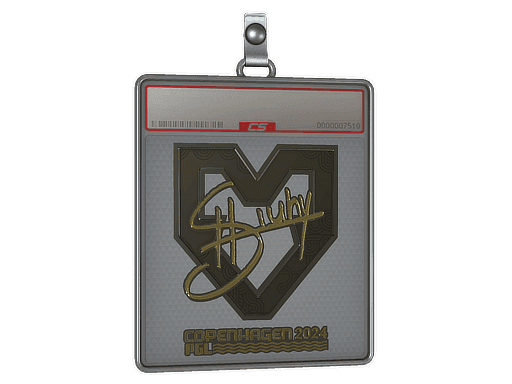 Sticker Slab | siuhy (Gold) | Copenhagen 2024