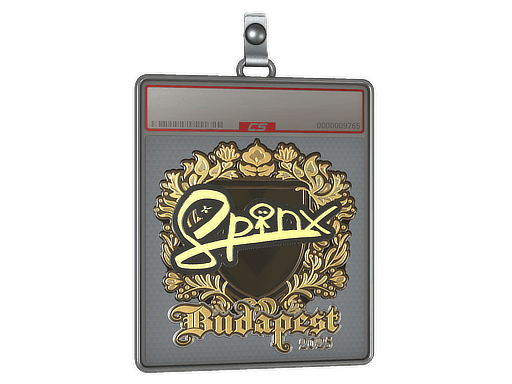 Sticker Slab | Spinx (Gold) | Budapest 2025