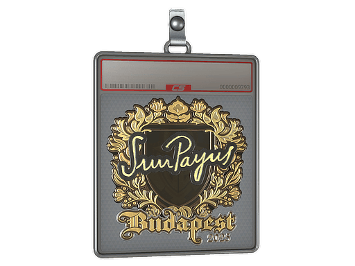 Sticker Slab | SunPayus (Gold) | Budapest 2025