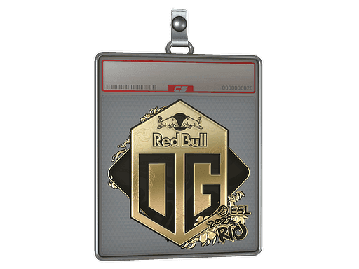 Sticker Slab | OG (Gold) | Rio 2022