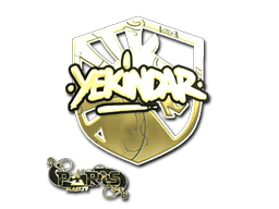 Sticker | YEKINDAR (Gold) | Paris 2023