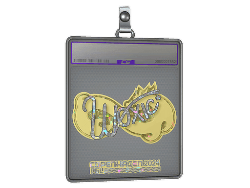 Sticker Slab | woxic (Glitter) | Copenhagen 2024