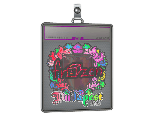 Sticker Slab | frozen (Holo) | Budapest 2025