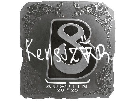Sticker | kensizor (Foil) | Austin 2025